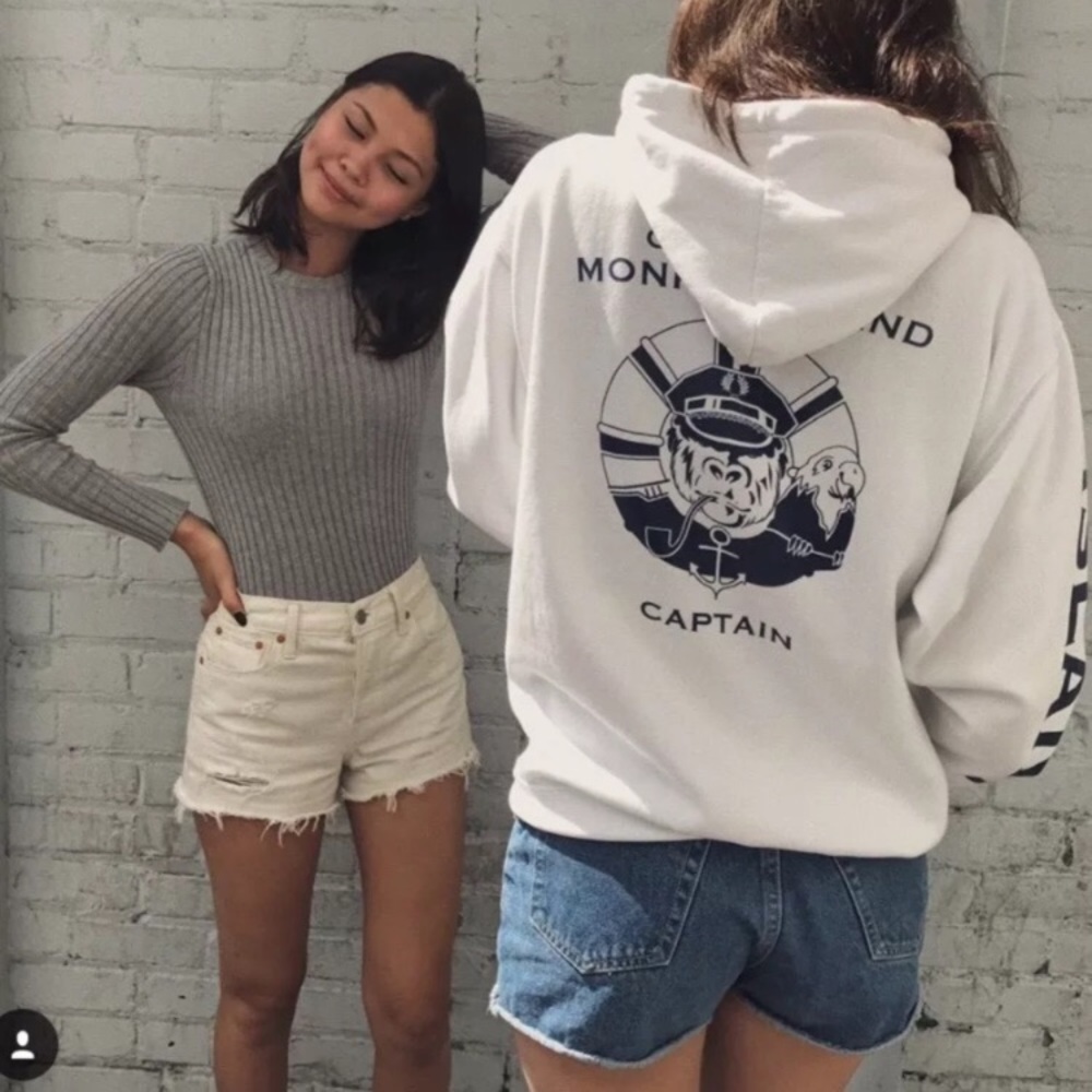 Brandy Melville Monkey Island Christy Hoodie
